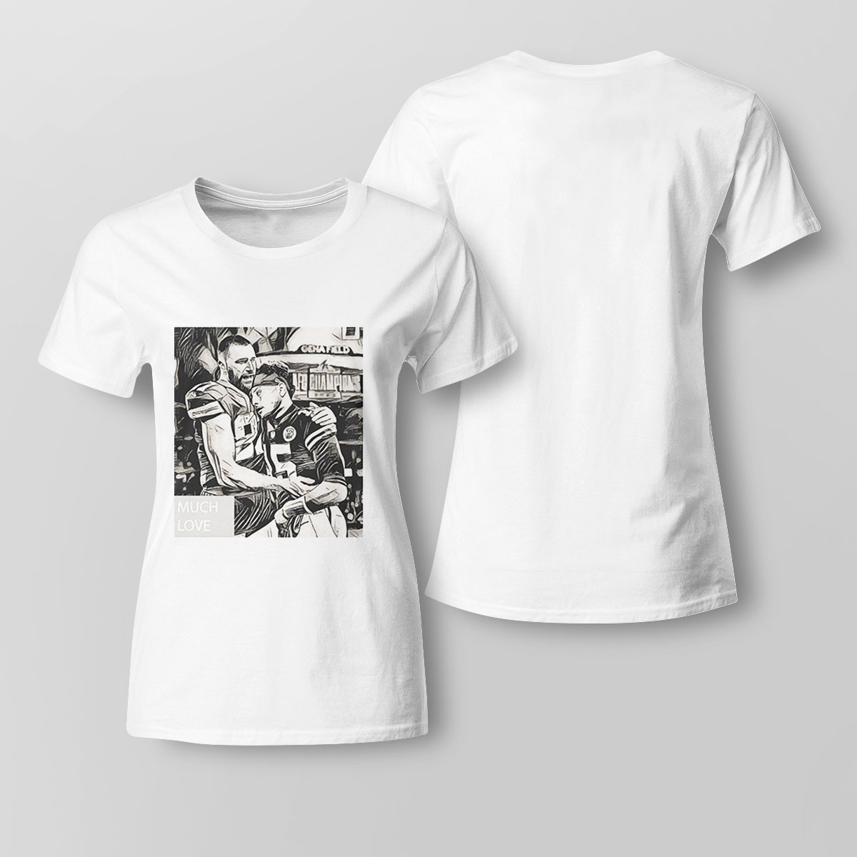 Travis Kelce And Patrick Mahomes Bury My Ass Much Love Shirt Longsleeve