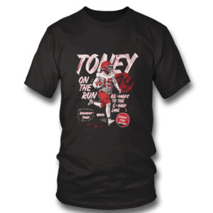 Kadarius Toney Kansas City Chiefs On The Run T-Shirt