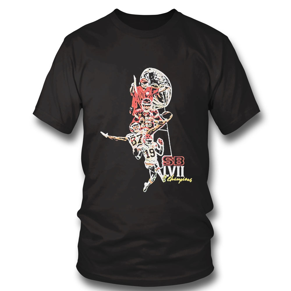 Kansas city Chiefs SB57 CHAMPS T-Shirt