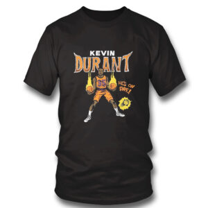 Kevin Durant Phoenix Suns Comic Book Hes On Fire T-Shirt