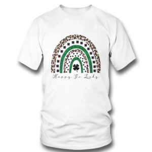 Happy Go Lucky St Patricks Rainbow Shirt, Hoodie