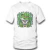 Lucky Shamrock Leopard Pattern Shirt, Hoodie