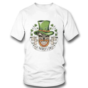 St Patricks Day Irish Skull Shirt, Hoodie