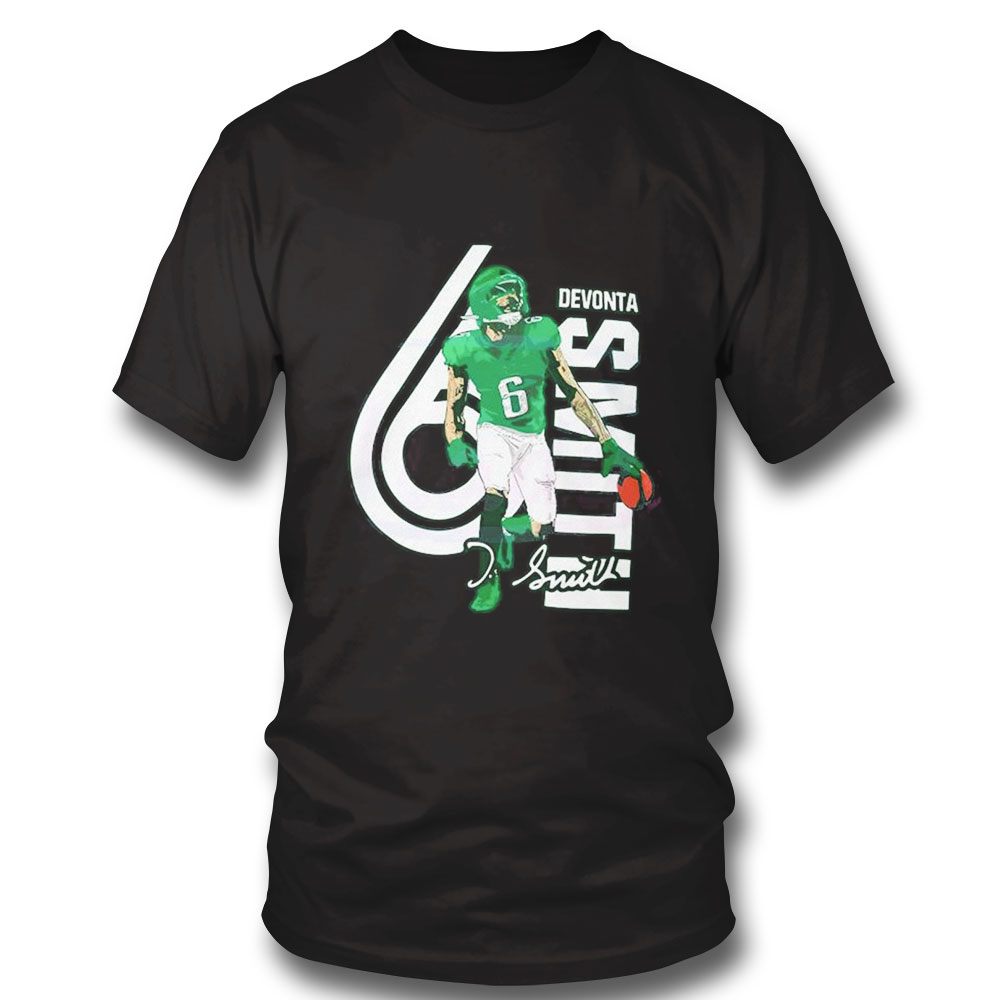 Devonta Smith Signature Philadelphia Eagles Shirt Ladies Tee