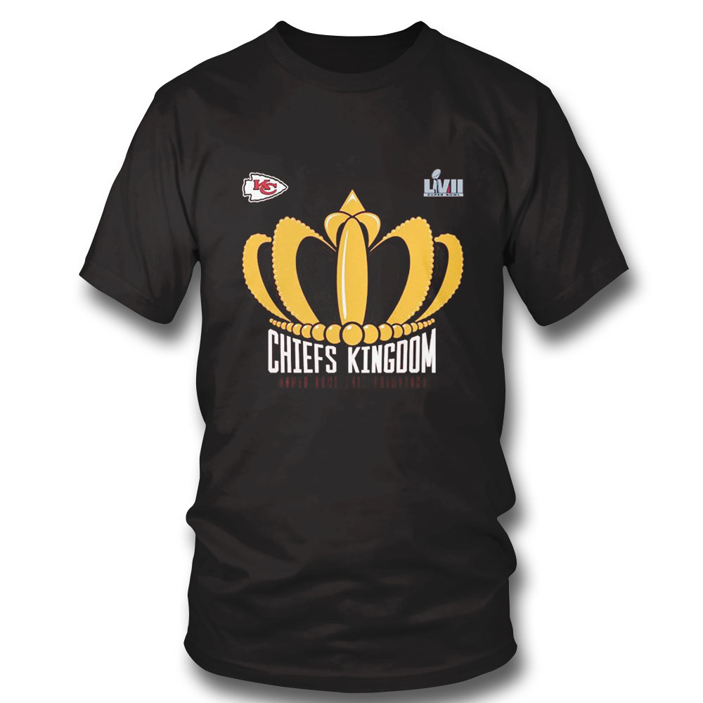 Kansas City Chiefs 2023 Super Bowl Lvii Champions Crown Shirt
