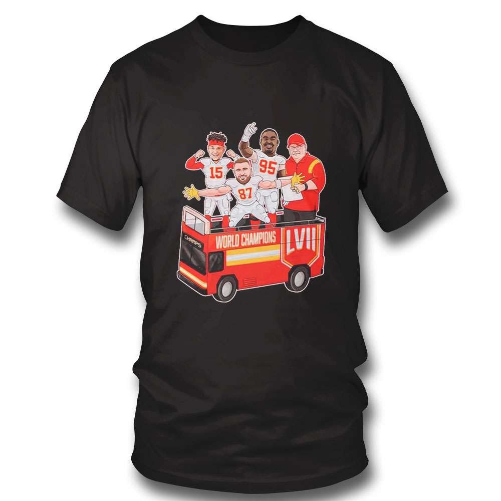 Kansas City Chiefs Parade World Champions Lvii Shirt