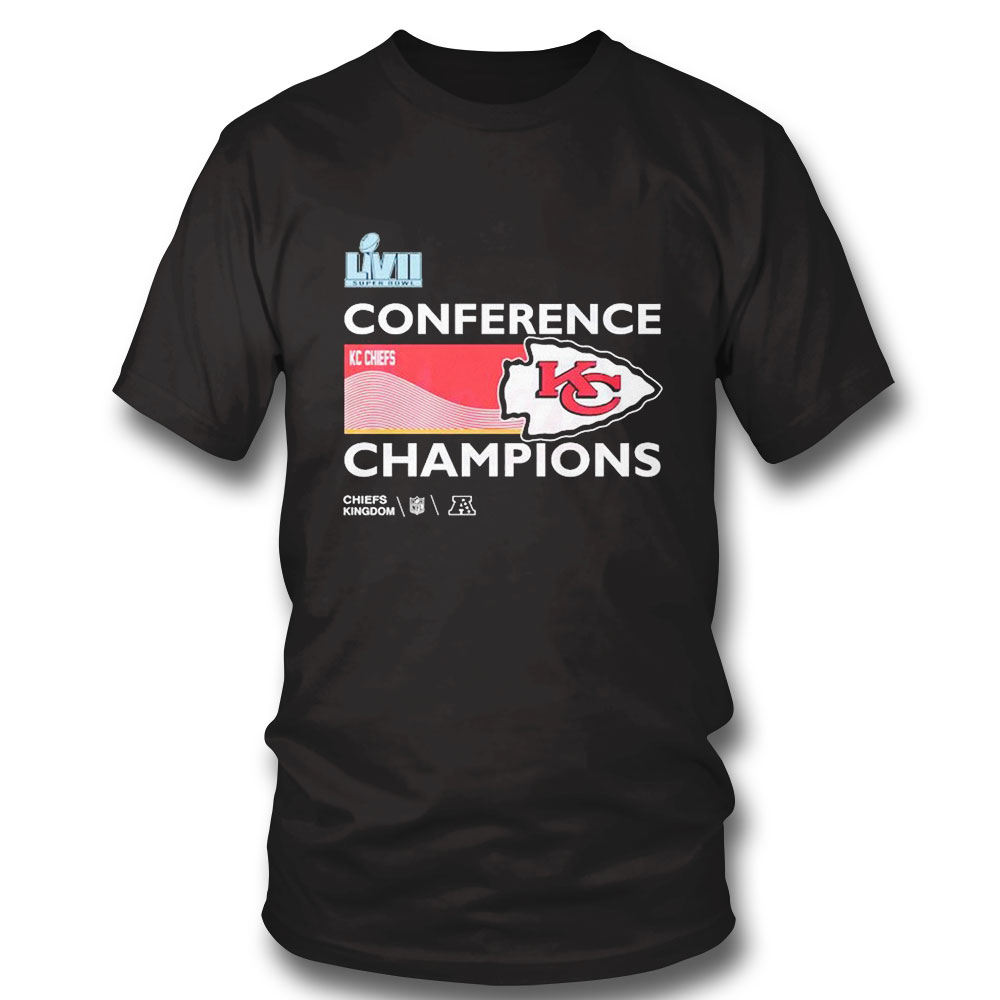 Kansas City Chiefs Super Bowl Lvii Trophy Collection Shirt Ladies Tee