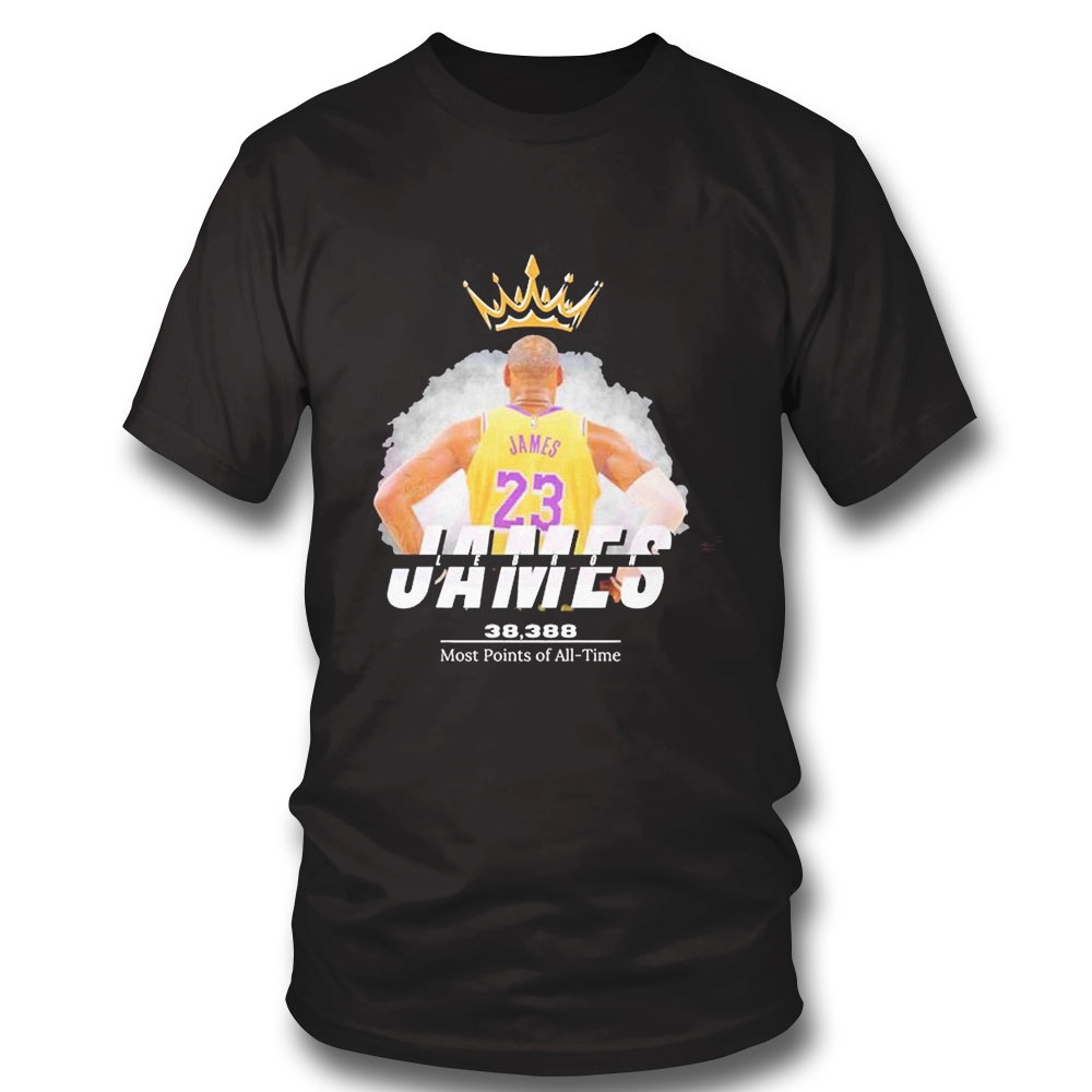 Lebron James All Time Points Leader Shirt Ladies Tee