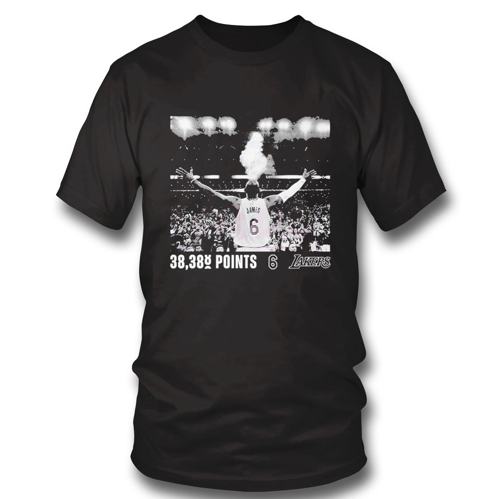 Lebron James Nba All Time Scoring Record Shirt Ladies Tee