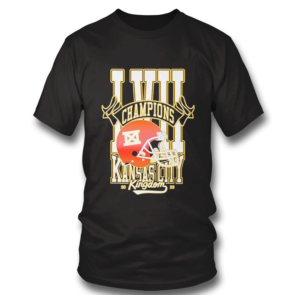 Lvii Kc Chiefs Champions 2023 Chiefs Kingdom Shirt