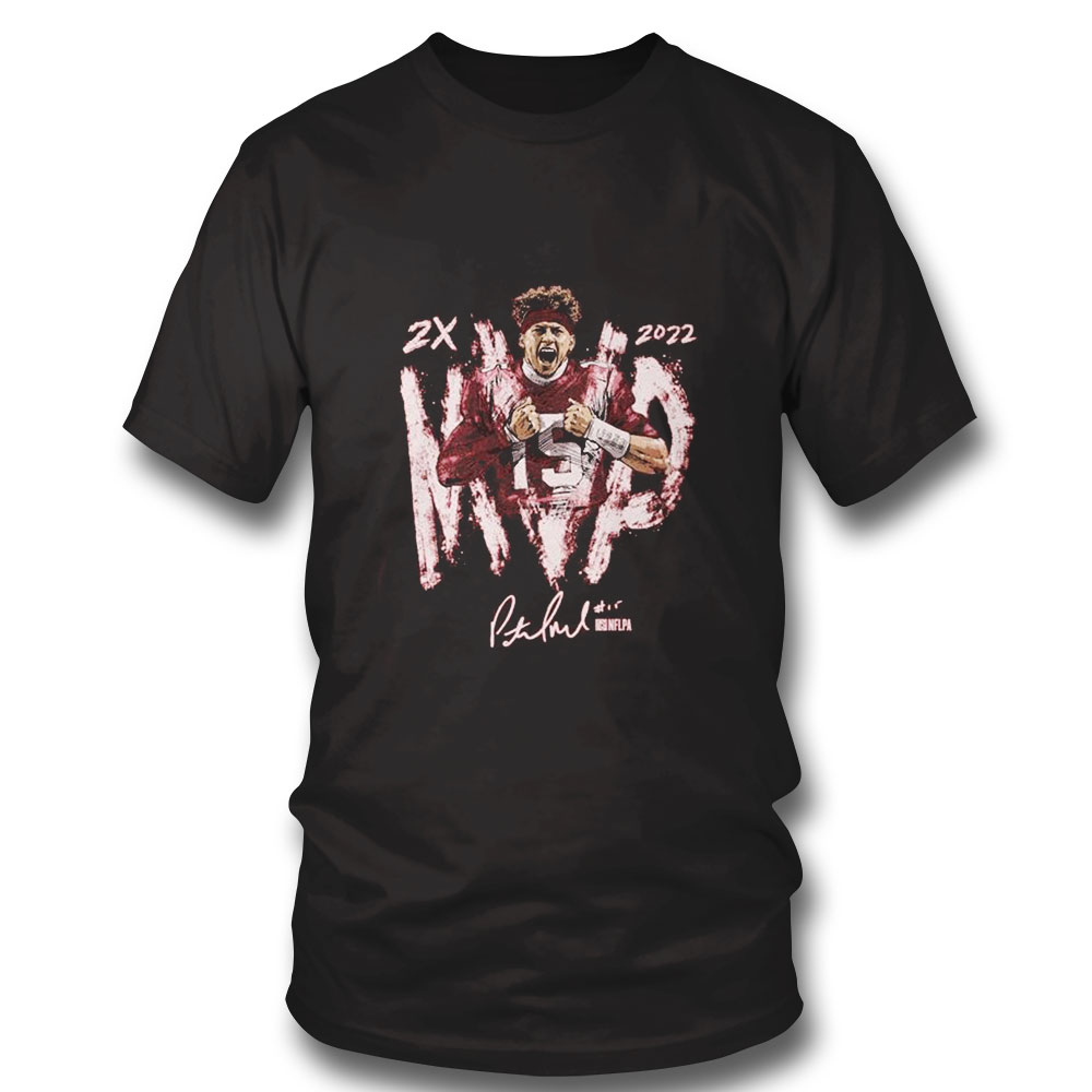 Patrick Mahomes Ii Kansas City 2x Mvp Signature Shirt Patrick Mahomes Ii Kansas City 2x Mvp Signature Shirt