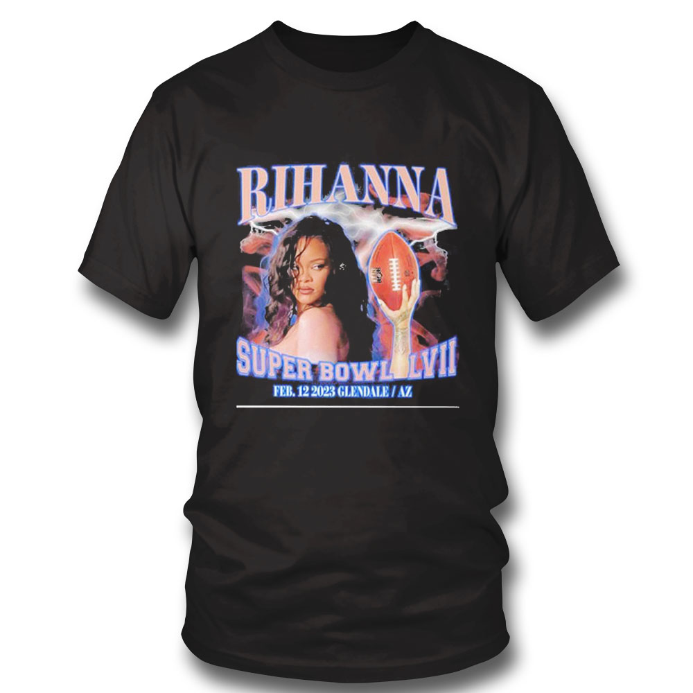 Rihanna Football Super Bowl 2023 American Football Shirt Longsleeve