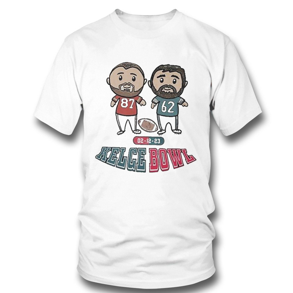 2023 Kelce Bowl 87 Travis Vs 62 Jason Kelce Shirt Longsleeve