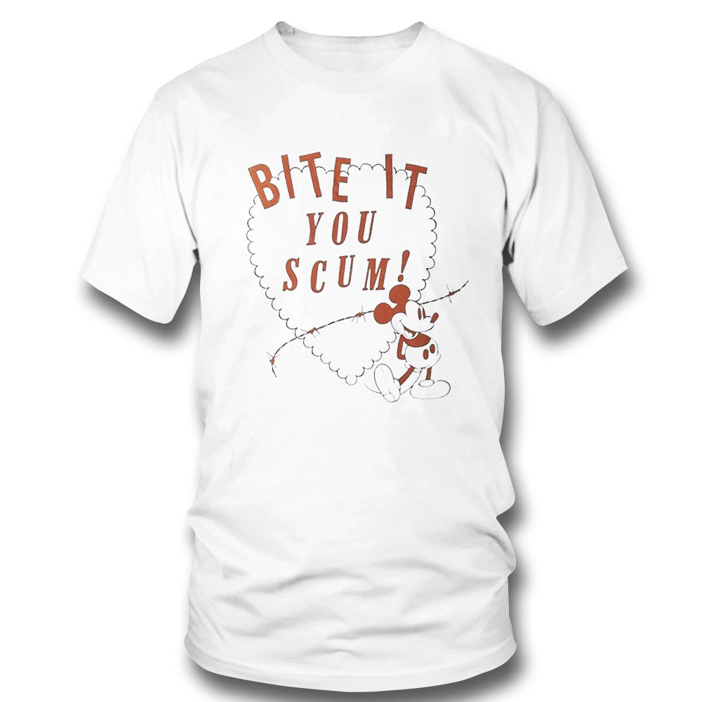 Bite It You Scum Mickey Shirt Hoodie