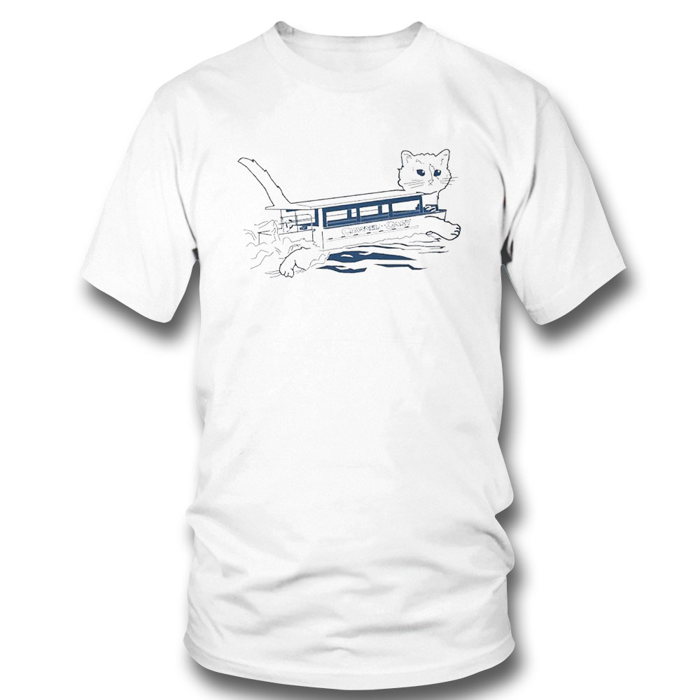 Channel Cat Shirt Hoodie