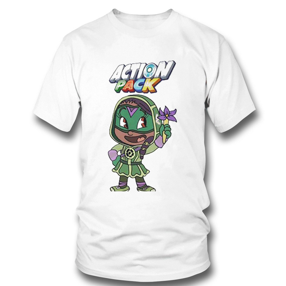 Flower Girl Action Pack Shirt Ladies T-shirt
