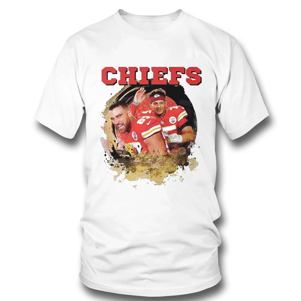 Funny Patrick Mohames And Jason Kelce Kansas City Chiefs Shirt Ladies Tee