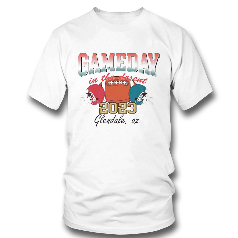 Gameday In The Desert Super Bowl Shirt Ladies Tee