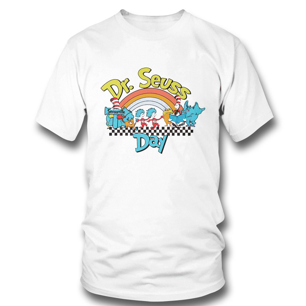 Happy Dr Seuss Day Dr Seuss Rainbow Shirt