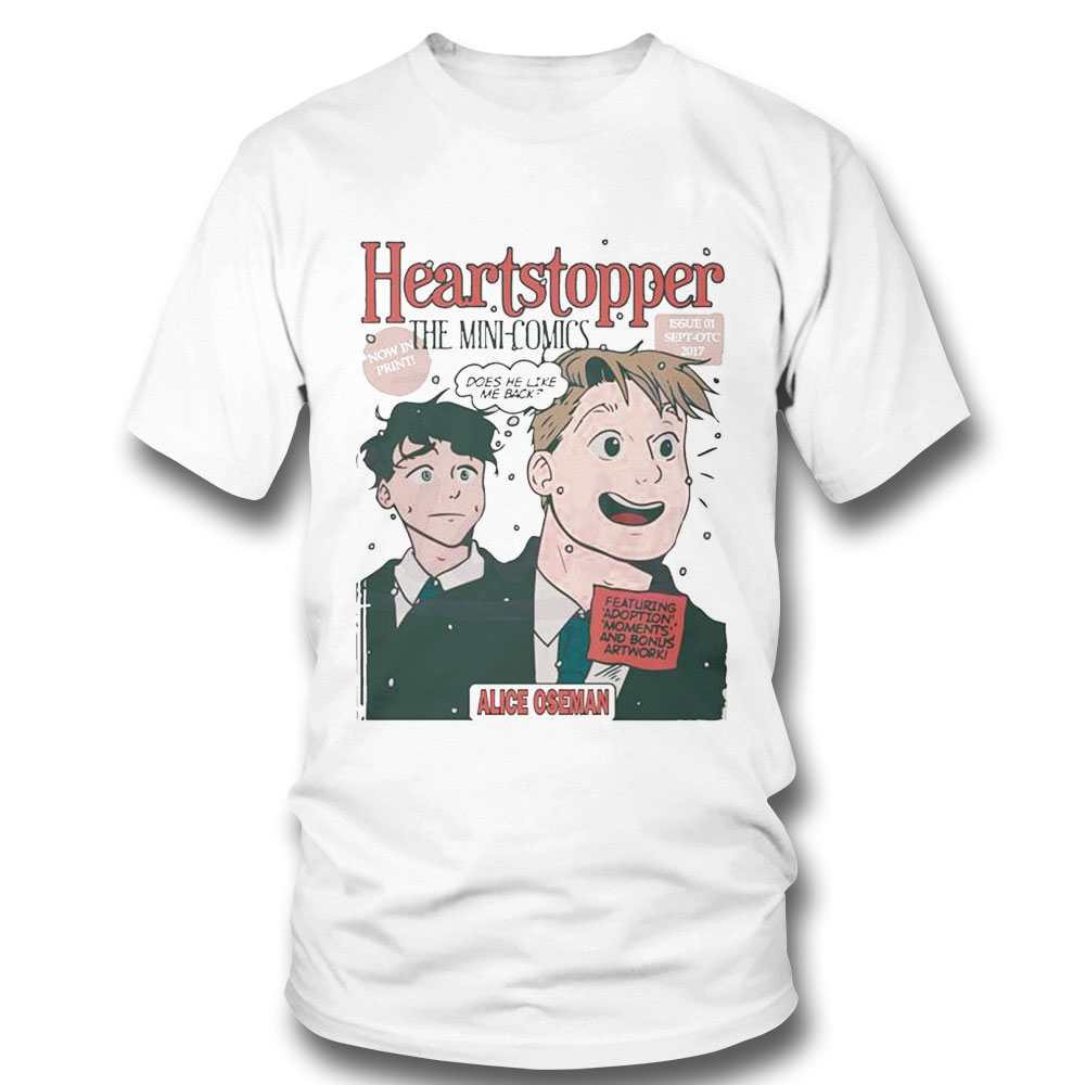 Heartstopper Mini Comic Shirt Ladies Tee