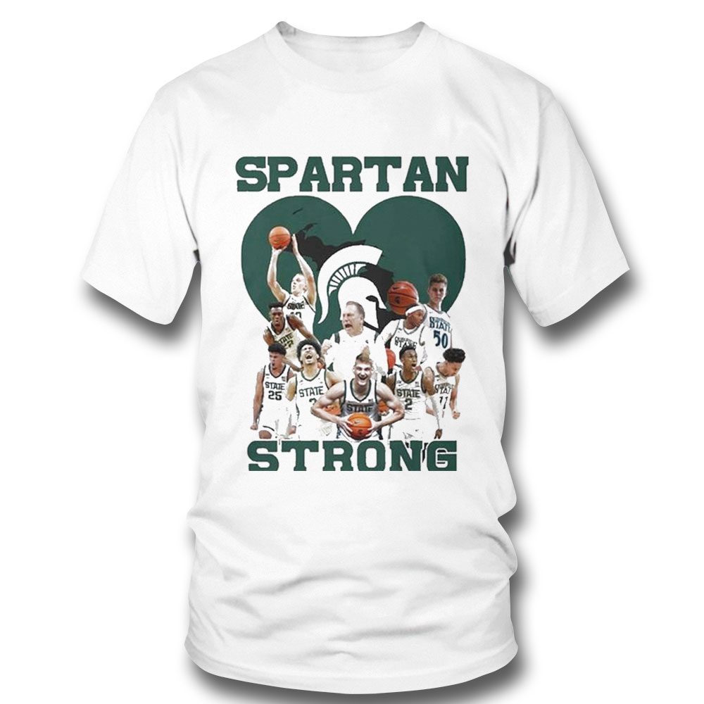 Indiana Basketball Team Spartan Strong Shirt Indiana Basketball Team Spartan Strong Shirt