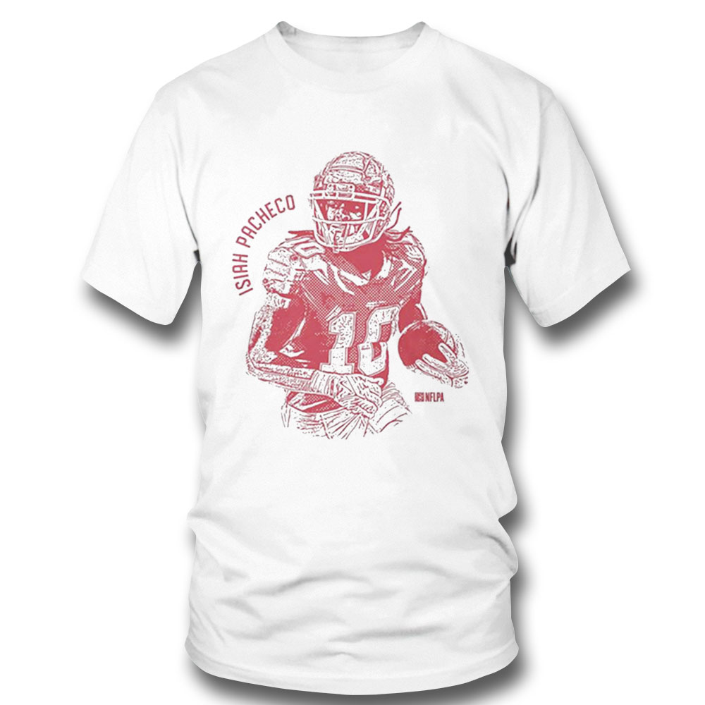 Isiah Pacheco Kansas City Chiefs Vintage Mono Shirt Longsleeve