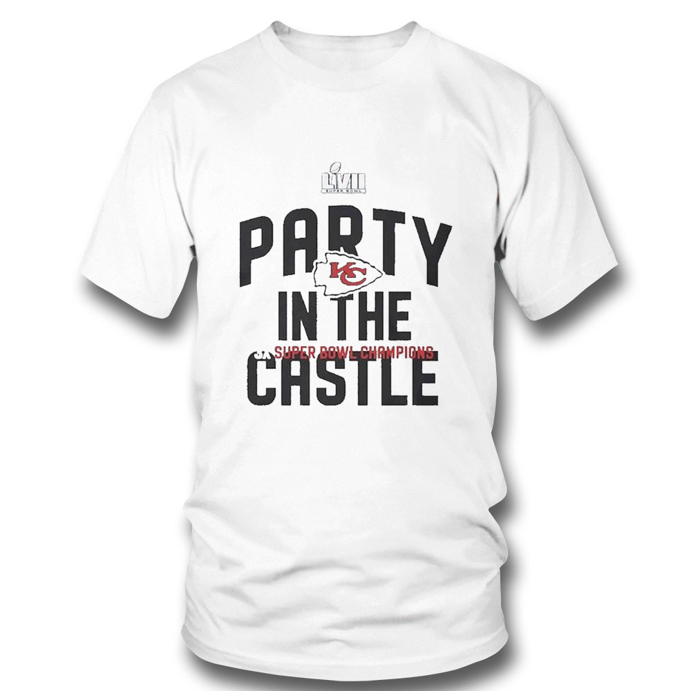 Kansas City Chiefs 3x Super Bowl Champions Party In The Castle Shirt