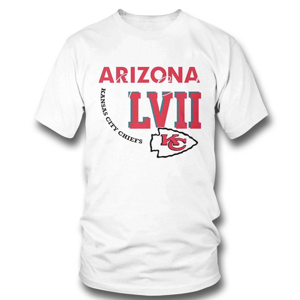 Kansas City Chiefs Arizona Super Bowl Lvii Kc Chiefs Shirt Ladies Tee
