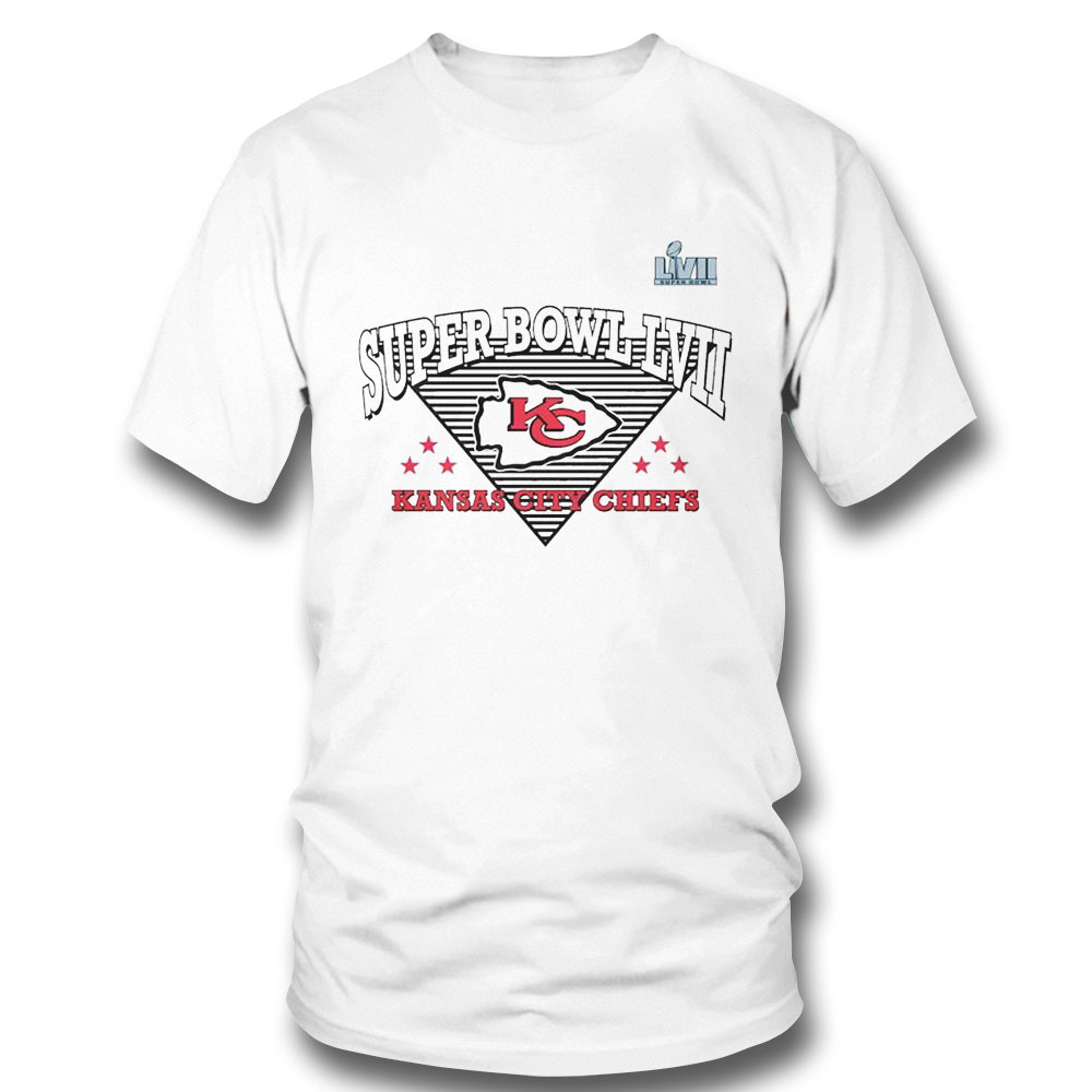 Kansas City Chiefs Football Super Bowl Lvii Triangle Strategy Shrit T Shirt Shirt Ladies Tee