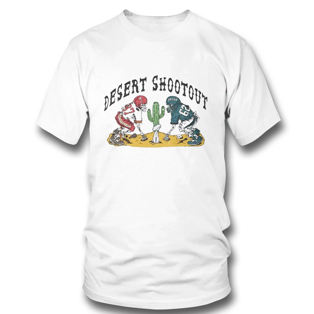Kansas City Chiefs Vs Philadelphia Eagles Desert Shootout 2023 Shirt