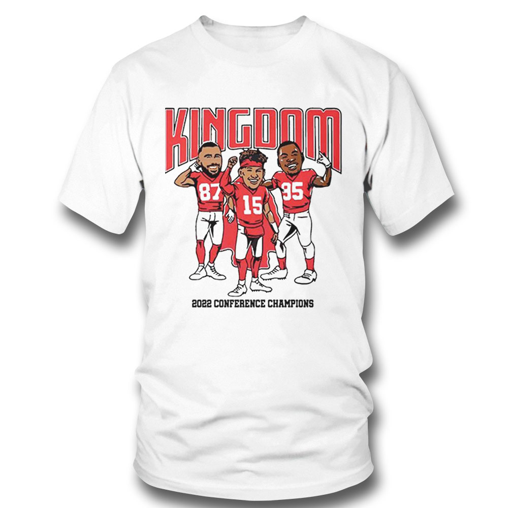 Kansas City Conference Champions Caricatures Shirt Ladies Tee