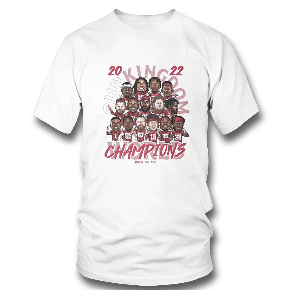 Kansas City Football Caricatures Champions 2022 Shirt