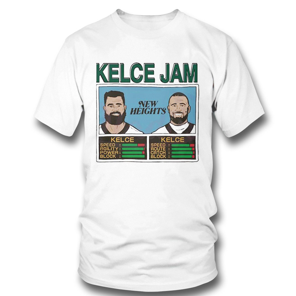 Kelce Jam Jason And Travis Shirt Ladies Tee
