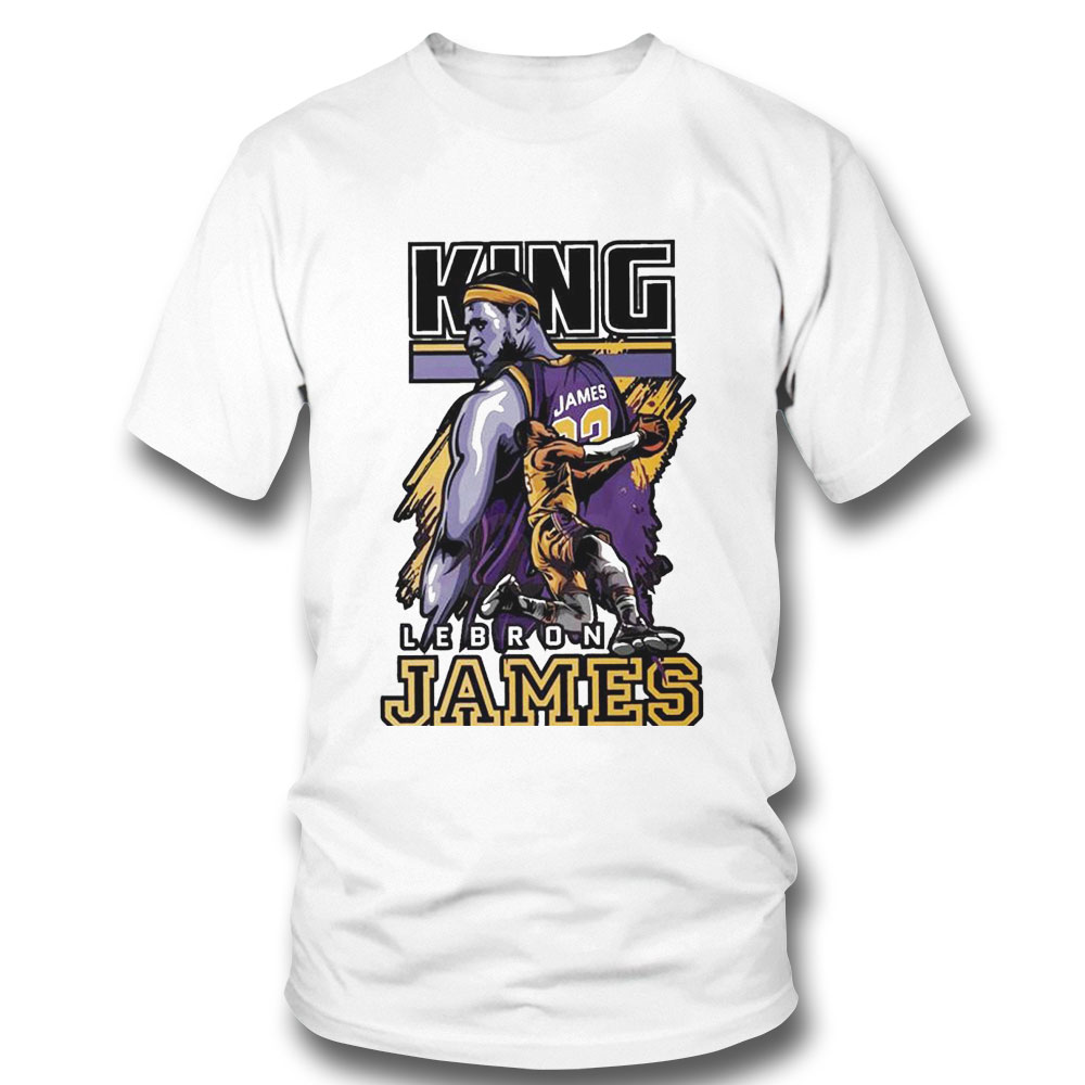 King Lebron James Shirt Ladies Tee