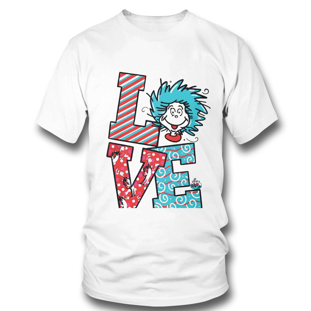 Little Miss Dr Seuss Love Shirt Ladies Tee