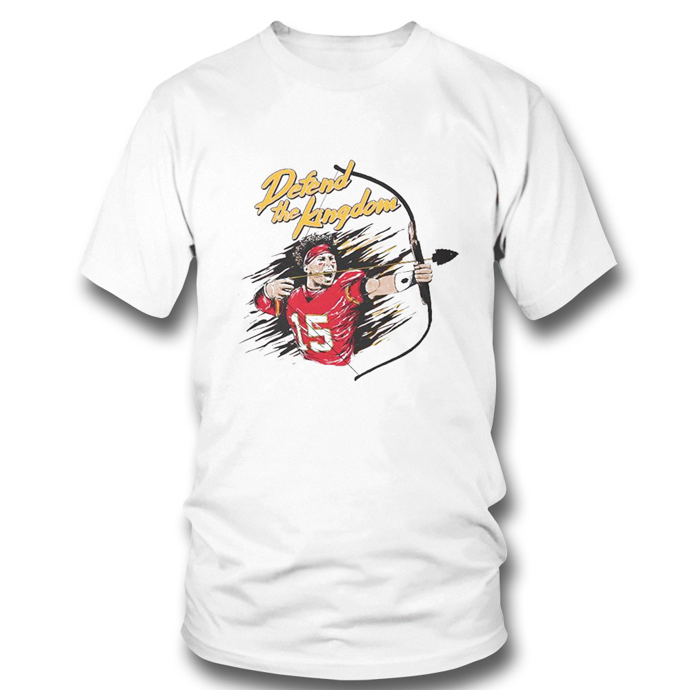Patrick Mahomes Archery Defend The Kingdom Shirt Patrick Mahomes Archery Defend The Kingdom Shirt