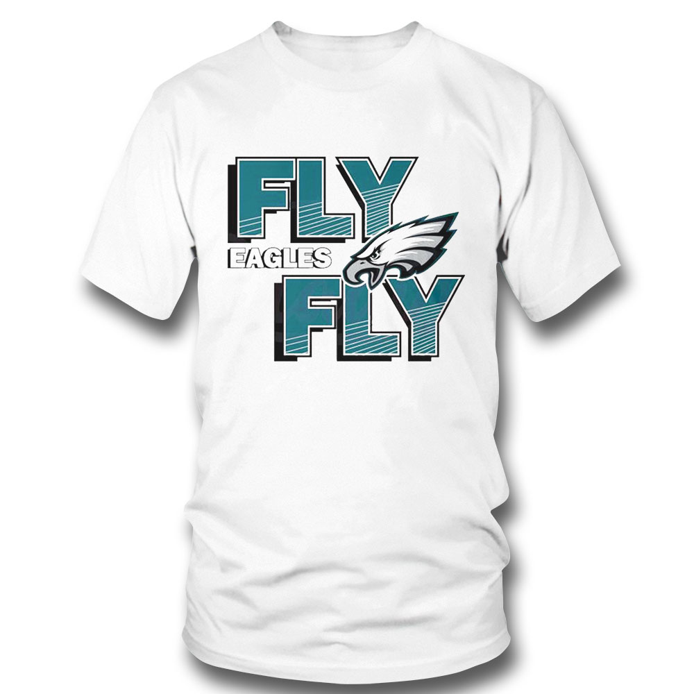 Philadelphia Eagles 2023 Nfl Playoffs Fly Shirt Ladies Tee