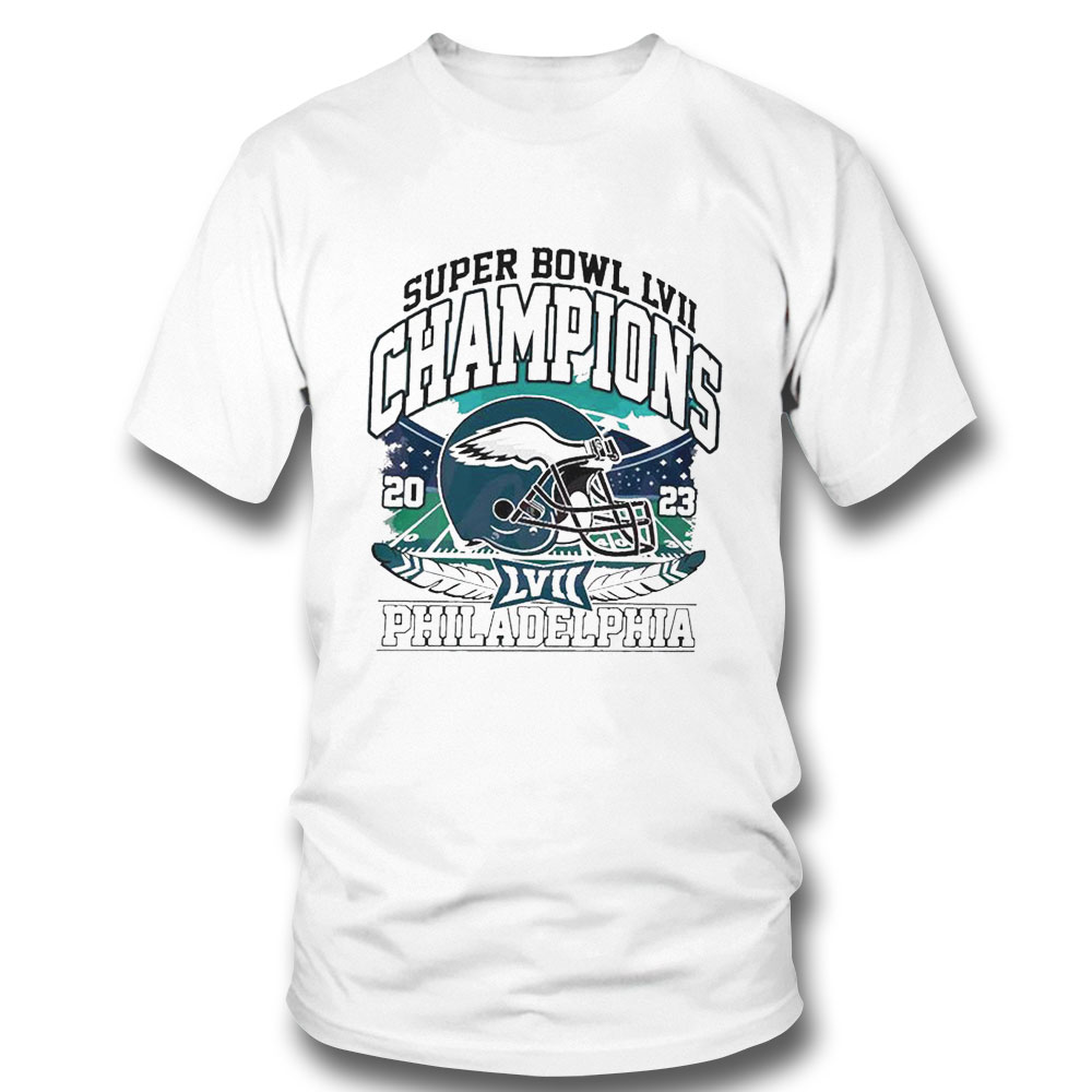 Philadelphia Eagles Champions Super Bowl 2023 Shirt Ladies Tee