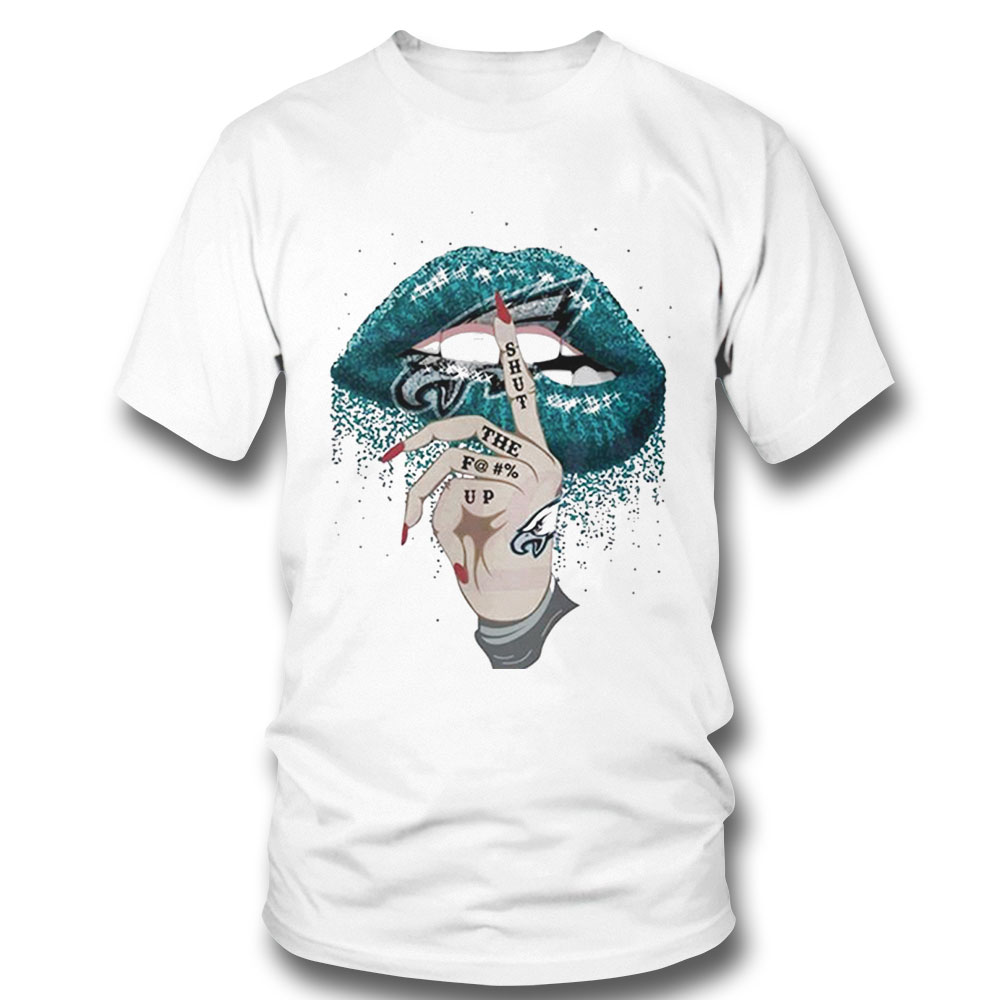 Philadelphia Eagles Fan Girls Philly Fans Lip Shirt Longsleeve