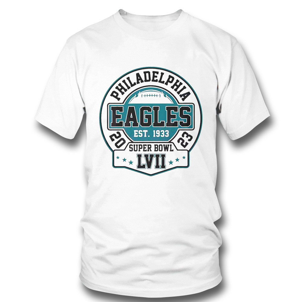 Philadelphia Eagles Football 2023 Super Bowl Lvii Shirt Ladies Tee