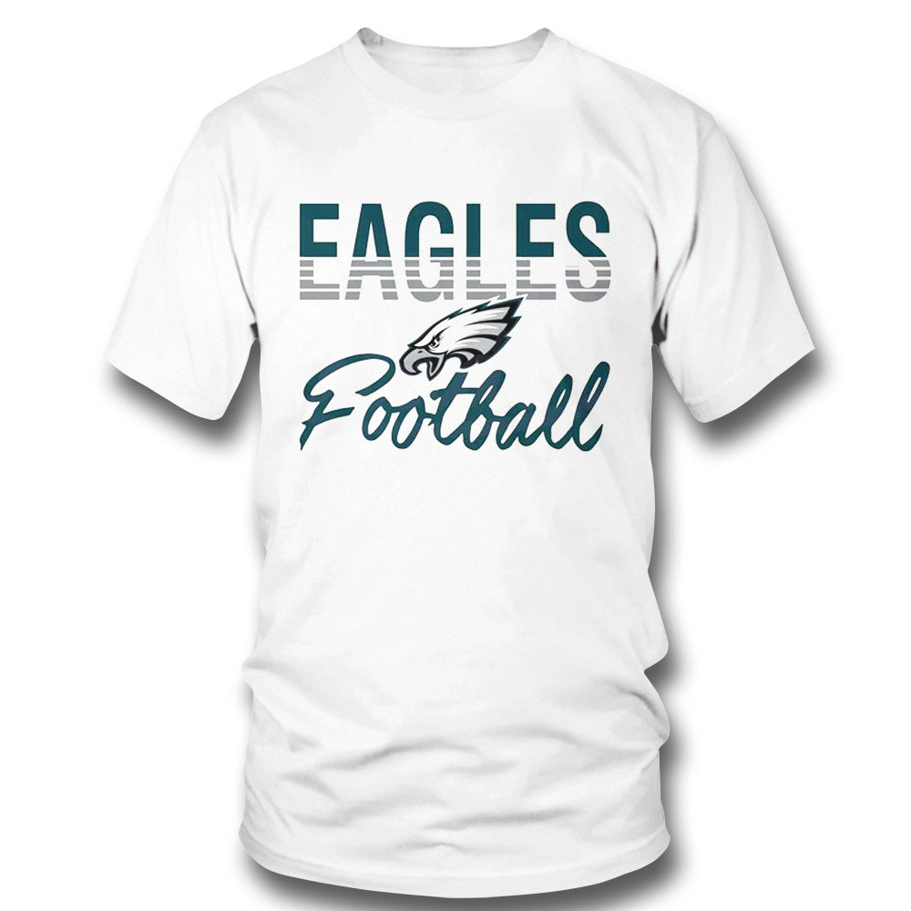 Philadelphia Eagles Football Logo Team Shirt Ladies Tee