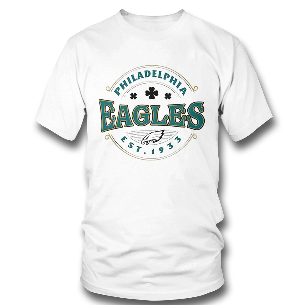 Philadelphia Eagles Lucky Team Shirt Ladies T-shirt