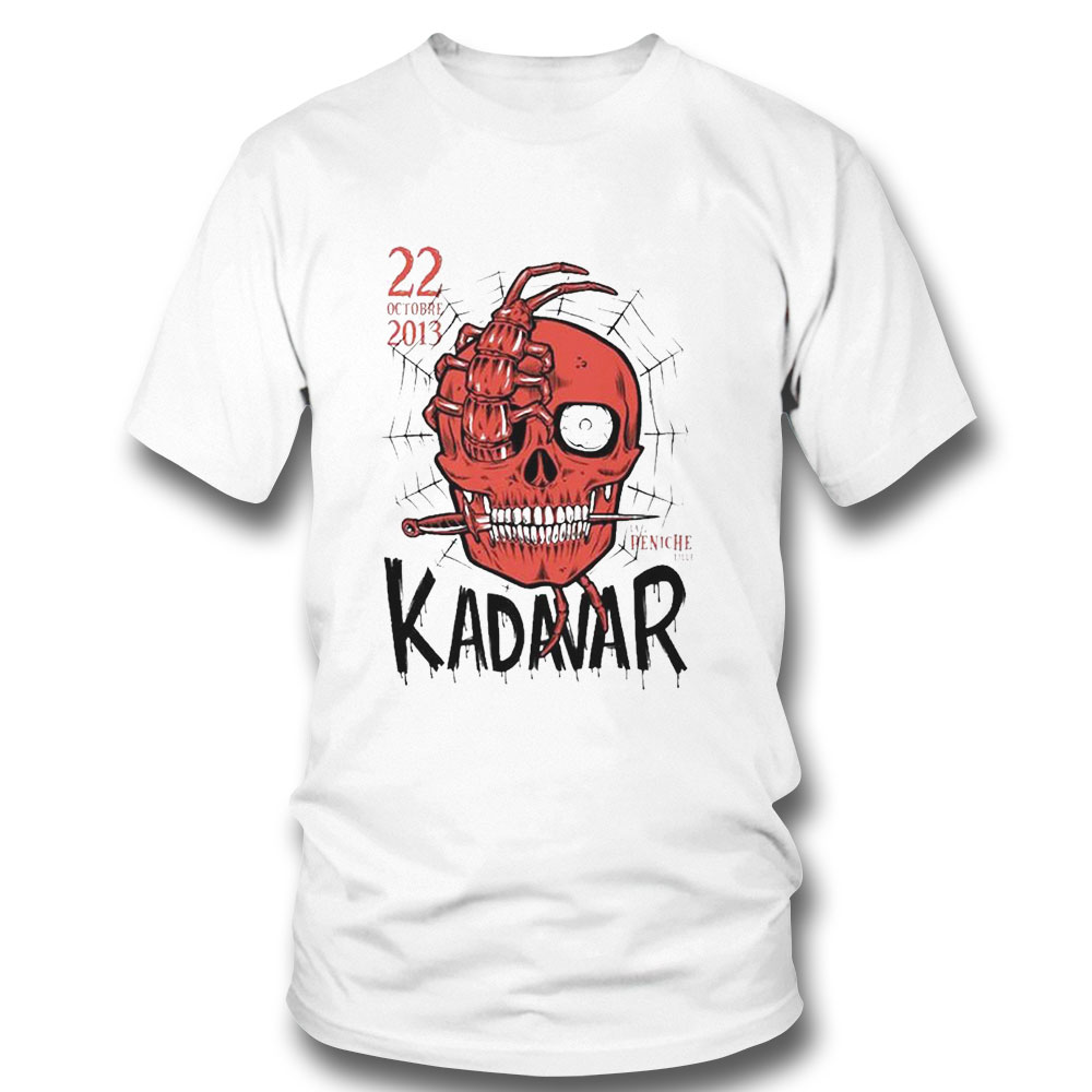 Red Skull Art Kadavar Shirt Hoodie