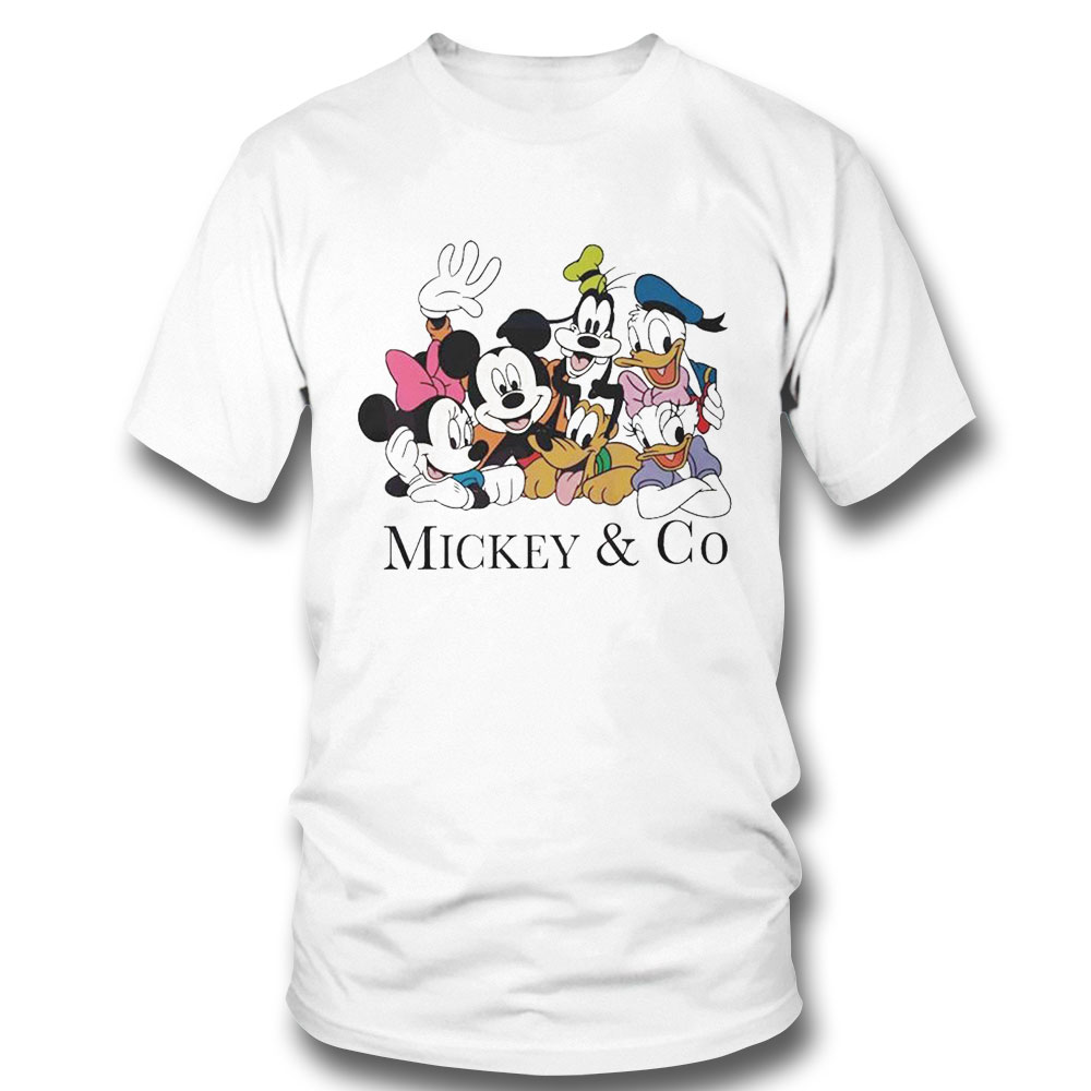 Retro Disney Mickey And Friend Shirt Hoodie