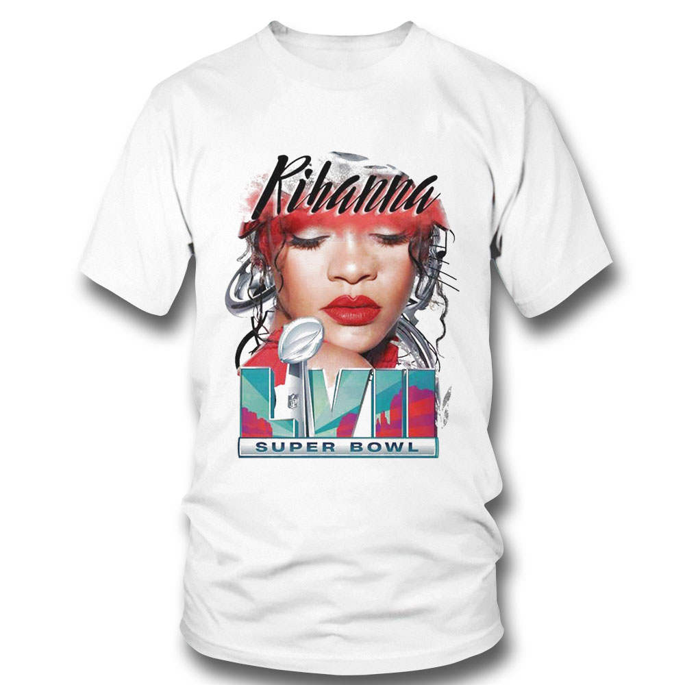 Rihanna 2023 Super Bowl Lvii Half Time Show Shirt Ladies Tee