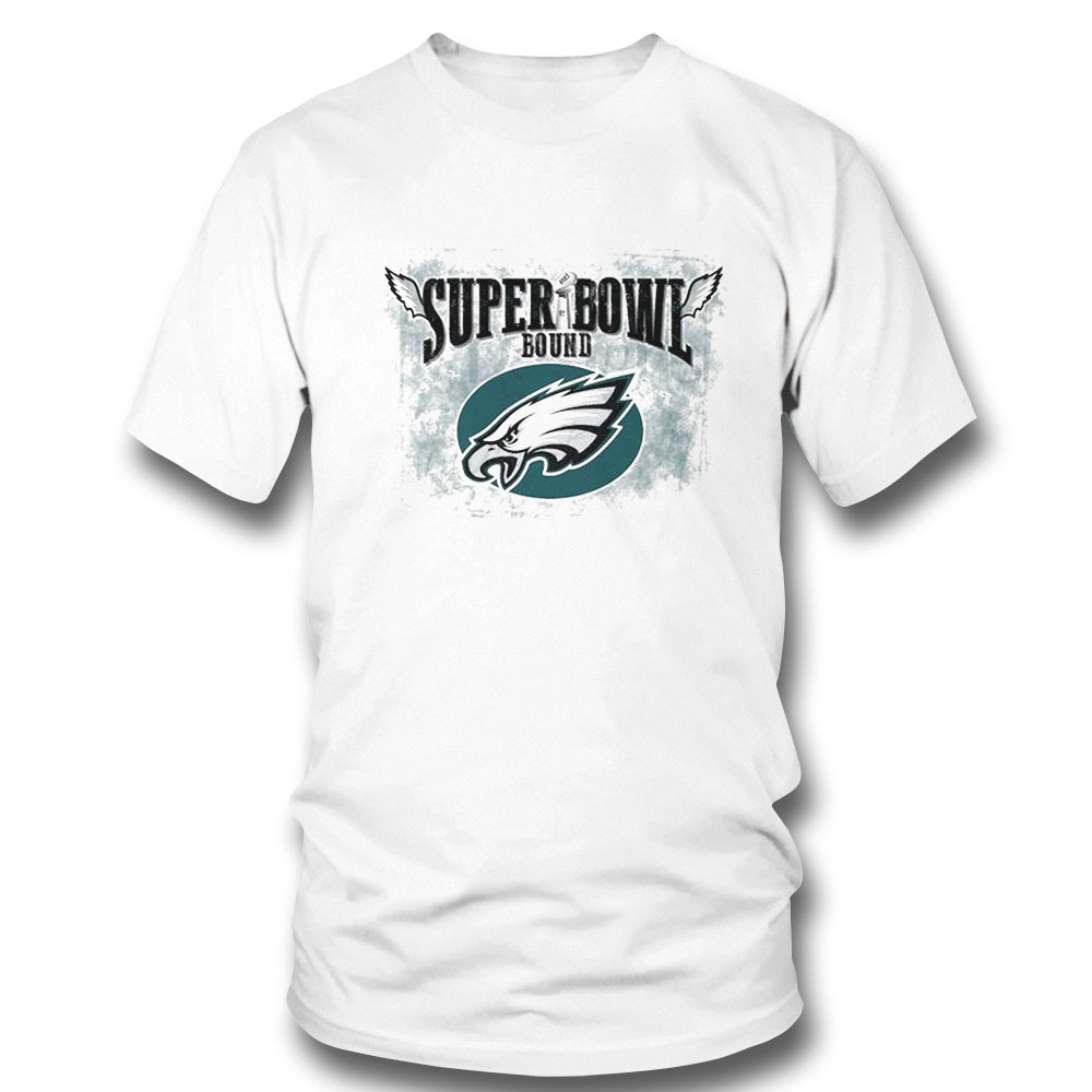 Super Bowl 57 Bound 2023 Championship Philadelphia Football Eagles Sublimation Shirt Longsleeve