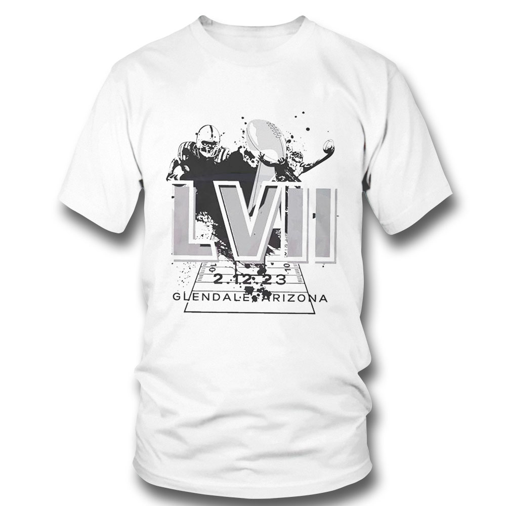 Superbowl Lvii Glendale Arizona Shirt Ladies Tee