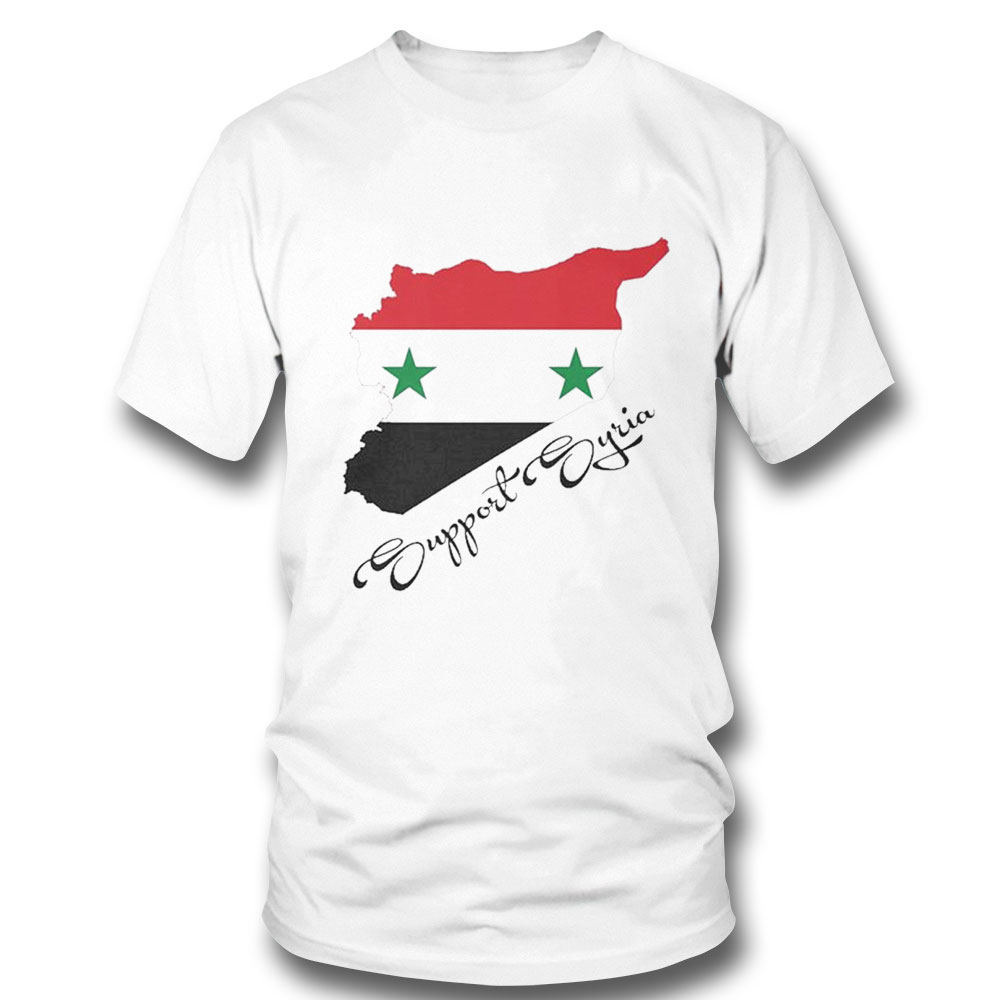 Support Syria Youth Midweight Shirt Ladies Tee