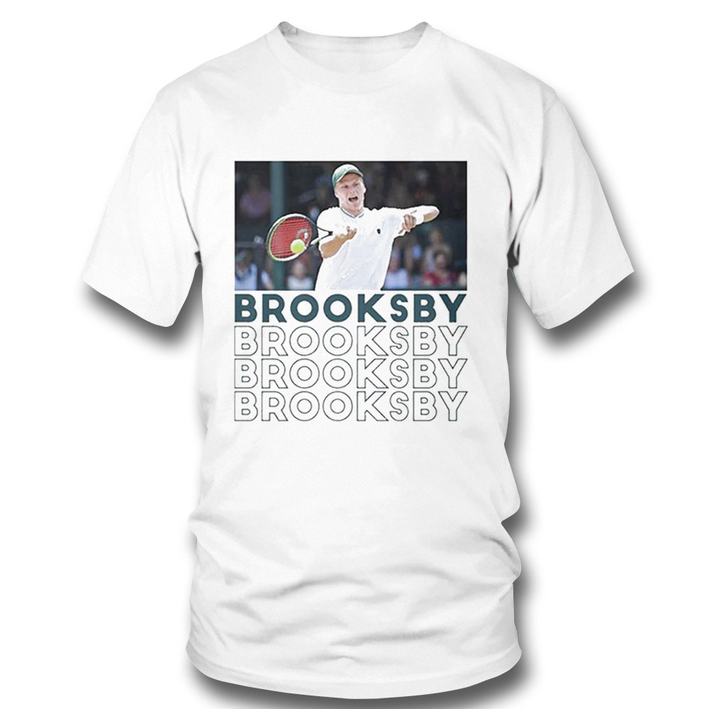 Typo Design Tennis Player Jenson Brooksby Shirt Ladies T-shirt