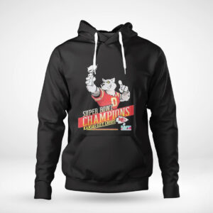 K.C Wolf Trophy Super Bowl Champions Kansas City Chiefs T-Shirt